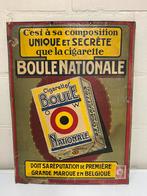 Boule nationale karton bord met zegel jaren 30, Collections, Marques & Objets publicitaires, Enlèvement ou Envoi