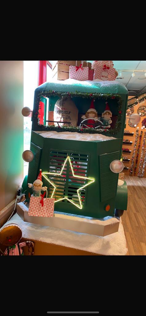 UNIEKE BUS ETALAGEDECORATIE, Diversen, Kerst, Zo goed als nieuw, Ophalen