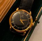 Omega Automatique, Montre-bracelet, Enlèvement ou Envoi, Cuir, Comme neuf