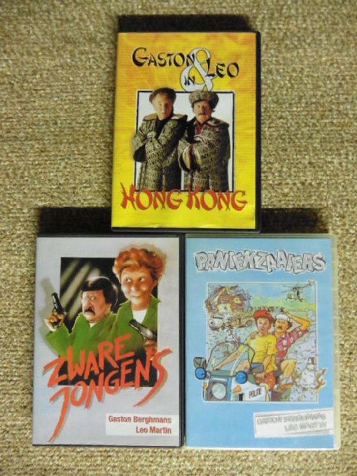 Gaston en Leo Filmpakket (3 dvd's), Cd's en Dvd's, Dvd's | Nederlandstalig, Zo goed als nieuw, Film, Komedie, Ophalen of Verzenden
