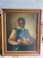 Tableau / Peinture à l’Huile Africaine - 18e/19e Siècle, Antiquités & Art, Art | Peinture | Classique