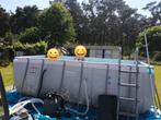 Zwembad met zandfilter en accessoires, Tuin en Terras, Ophalen, Gebruikt, 200 tot 300 cm, 80 tot 120 cm