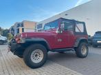 Jeep wrangler oldtimer, Auto's, Jeep, 2500 cc, Zwart, 4 cilinders, Bedrijf