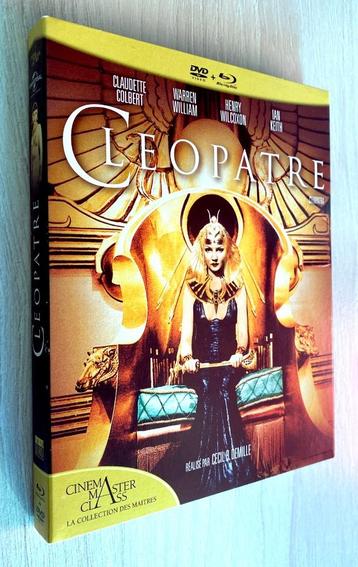 CLEOPATRA (1934) // 1 BLURAY (HD) + 1 dvd // Staat Als Nieuw beschikbaar voor biedingen