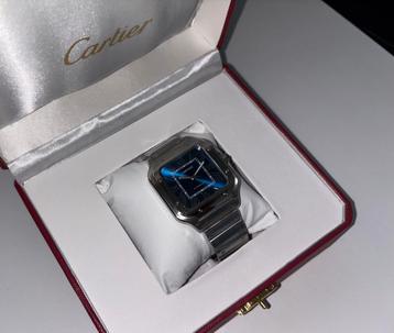 Cartier Santos 4075 NIEUWSTAAT + doos en papierwerk beschikbaar voor biedingen