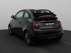 Fiat 500e C Icon 42 kWh | GPS | PDC | LED | LED |, Auto's, Fiat, Stof, Cabriolet, Zwart, Parkeersensor