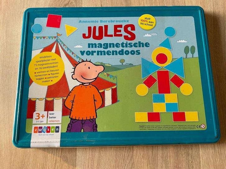 Jules magnetische vormendoos, Enfants & Bébés, Jouets | Éducatifs & Créatifs, Enlèvement ou Envoi
