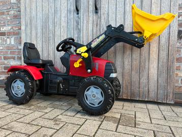 tractor Case met frontlader beschikbaar voor biedingen