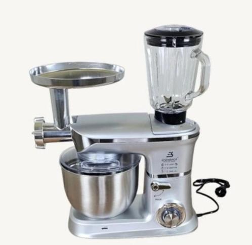 Eisenbach keukenrobot keukenmachine 3 in 1 ,6,5 liter.Nieuw!, Elektronische apparatuur, Keukenmixers, Nieuw, 4 liter of meer, 3 snelheden of meer