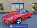 Alfa Romeo Spider 2.0 Coda Tronca | 1974 | Route 66 Auctions, Auto's, Zwart, Bedrijf, Handgeschakeld, Overige carrosserie