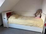 Eenpersoonsbed, Huis en Inrichting, Slaapkamer | Bedden, Ophalen, Gebruikt, 90 cm, Eenpersoons