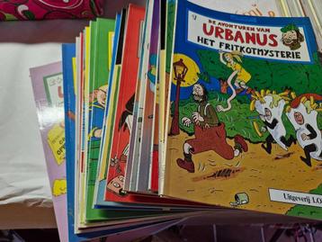 40 URBANUS strips - propere en heel goede staat 2€ per stuk