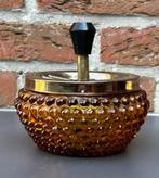 Vintage roulette asbak 1960's, Ophalen of Verzenden, Gebruikt, Asbak