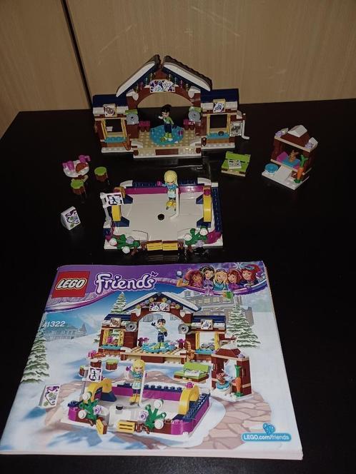 LEGO Friends nummer 41322 wintersport, Kinderen en Baby's, Speelgoed | Duplo en Lego, Zo goed als nieuw, Lego, Complete set, Ophalen of Verzenden