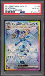 Glaceon ex PSA 10 - 206/187 - Japanese Terastal Festival, Ophalen of Verzenden, Zo goed als nieuw, Losse kaart