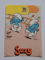 Autocollant Schtroumpf Suzy no 1, Enlèvement ou Envoi, Comme neuf, Différents Schtroumpfs, Autres types