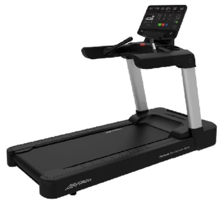 Life Fitness Club Series+ Treadmill, Sport en Fitness, Fitnessmaterialen, Zo goed als nieuw, Armen, Benen, Borst, Buik, Rug, Ophalen of Verzenden