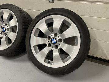 17inch Originele BMW Style 158 Velgen! 5x120 Winterbanden! beschikbaar voor biedingen