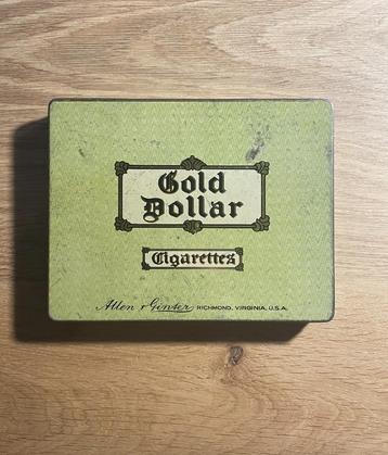 US Gold Dollar sigaretten tin