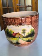 Grote vintage cache pot, Ophalen of Verzenden