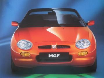MG F MGF Brochure - FRANS beschikbaar voor biedingen