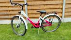 Mooie 26" meisjesfiets roze, wit, zwart, Comme neuf, Enlèvement, Vitesses