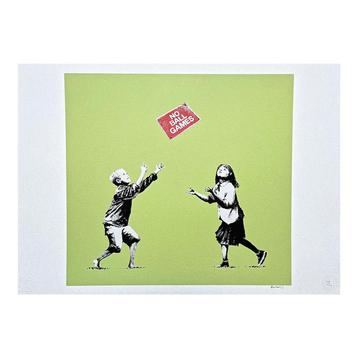 Banksy - No Ball Games beschikbaar voor biedingen