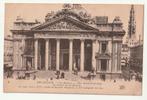 Bruxelles La Bourse - animée, Collections, Cartes postales | Belgique, Affranchie, Bruxelles (Capitale), Envoi