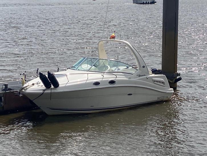 Motorboot  Sea ray Sundancer 275, Watersport en Boten, Motorboten en Motorjachten, Gebruikt, Polyester, 6 tot 9 meter, Diesel