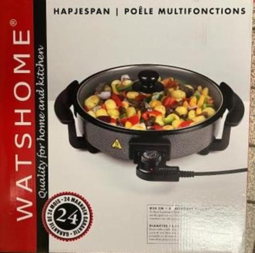 Watshome multicooking hapjespan NIEUW/ONGEOPEND, Huis en Inrichting, Keuken | Potten en Pannen, Nieuw, Overige typen, Inductieplaat