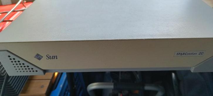 Sun Sparcstation 20 retro computer + scherm, Computers en Software, Vintage Computers, Ophalen