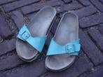 Gratis verzenden groene madrid birkenstock slippers mt 37, Slippers, Verzenden, Zo goed als nieuw, Birkenstock madrid 37