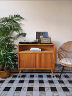 Vintage sixties kastje | platenspeler meubel | kast, Huis en Inrichting, Ophalen, Gebruikt