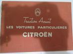 CITROEN TRACTION AVANT BROCHURE 1948, Verzenden