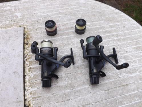 2 SHIMANO BAITRUNNERS de AERO GT 5010, Watersport en Boten, Hengelsport | Karpervissen, Gebruikt, Molen, Ophalen of Verzenden
