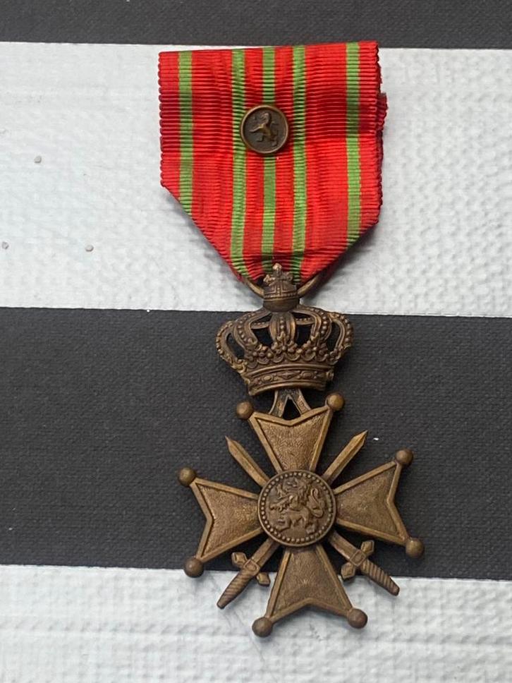 Medaille abl abbl 1914 1918 1940 1945, Verzamelen, Militaria | Algemeen, Ophalen of Verzenden