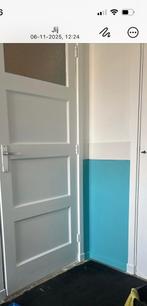 Te koop 5 l emmer Sikkens alpha mat muurverf, Ophalen, 5 tot 10 liter, Blauw, Verf