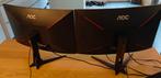 Curved monitor 31" set, Computers en Software, Monitoren, 101 t/m 150 Hz, HDMI, AOC, Minder dan 1 ms