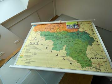 Supermooie intacte kaart van België 1992 beschikbaar voor biedingen