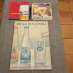 Reclamebord VAL water + 2 grote bierviltjes, Ophalen of Verzenden, Gebruikt, Reclamebord, Plaat of Schild, Overige merken