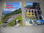 2 Revues Eisenbahn Journal  RhB GLACIER EXPRESS, Hobby & Loisirs créatifs, Comme neuf, Livre, Revue ou Catalogue, Enlèvement ou Envoi