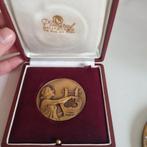 Medaille en bronze Sabam dans son coffret, Postzegels en Munten, Penningen en Medailles, Ophalen of Verzenden