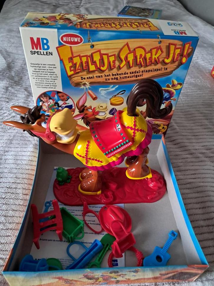 Ezeltje StrekJe spel, Enfants & Bébés, Jouets | Éducatifs & Créatifs, Comme neuf, Enlèvement ou Envoi