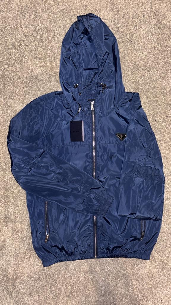 Prada Jas donkerblauw, Kleding | Heren, Jassen | Winter, Nieuw, Maat 48/50 (M), Blauw, Ophalen of Verzenden