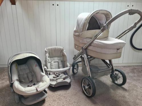 kinderwagen bébécar 3 in 1 beige, Kinderen en Baby's, Kinderwagens en Combinaties, Kinderwagen, Overige merken, Ophalen
