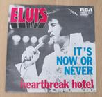 7"  Elvis* ‎– It's Now Or Never / Heartbreak Hotel, CD & DVD, Vinyles Singles, Comme neuf, 7 pouces, Enlèvement ou Envoi, Single