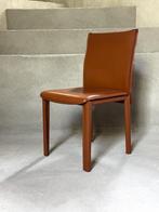 Arper cognac zadelleder stoel, Huis en Inrichting, Stoelen, Ophalen of Verzenden, Zo goed als nieuw