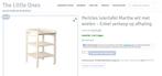 Verzorgingstafel The little ones incl verzorgingskussen Quax, Kinderen en Baby's, Ophalen, Gebruikt, Tafel