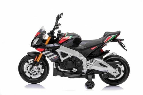 Aprilia Dorsoduro 900 12v Kinder motor leder zitje / MP3 AUX, Kinderen en Baby's, Speelgoed | Buiten | Voertuigen en Loopfietsen