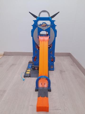 Le garage de Hot Wheel, Comme neuf, Enlèvement, Circuit, Hot Wheels